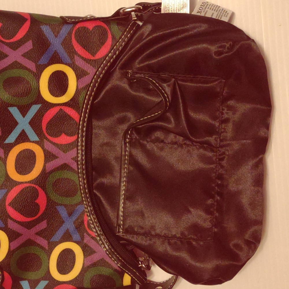 ♥️🌀🤸VINTAGE Y2K XOXO Accessories Rainbow Logo Purse - Picture 9 of 15